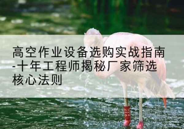 剑川剪叉式升降机厂家-高空作业设备选购实战指南-十年工程师揭秘厂家筛选核心法则